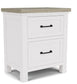 Cora 2 Drawer Nightstand