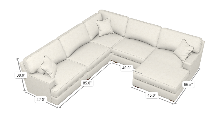 Paxton 5 Piece Sectional