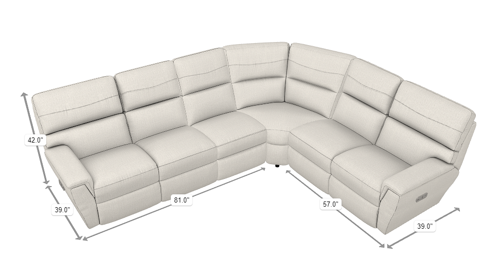 Ava 4 Piece Sectional