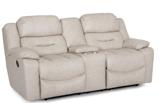 Decker Reclining Loveseat with Console