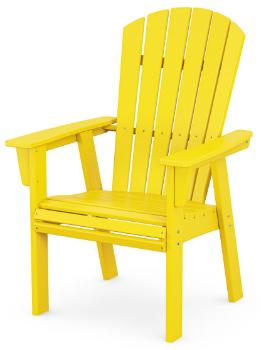 Nautical Curveback Adirondack Dining Chair