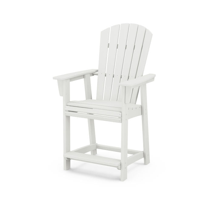 Nautical Curveback Adirondack Side and Swivel Counter Chair