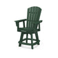 Nautical Curveback Adirondack Side and Swivel Counter Chair