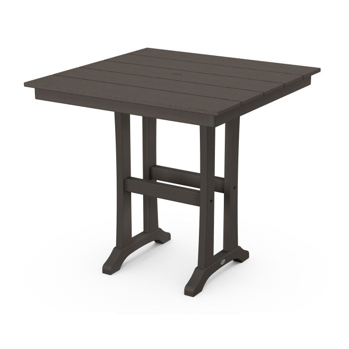 Farmhouse Trestle 37" Dining Table