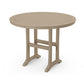 Nautical Trestle 48" Round Counter Table