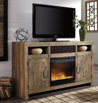 Sommerford Tv Stand W/Fireplace Option