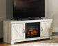 Bellaby Tv Stand W/Fireplace Option