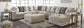 Ardsley 5-Piece Sectional with Chaise