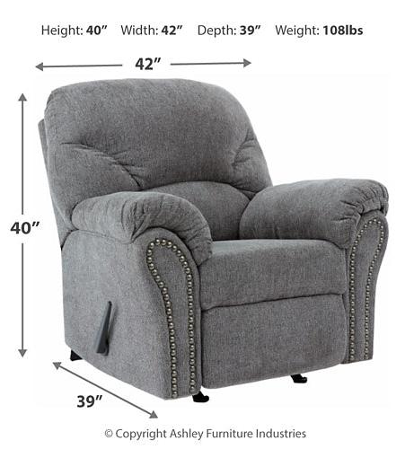 Allmaxx Rocker Recliner