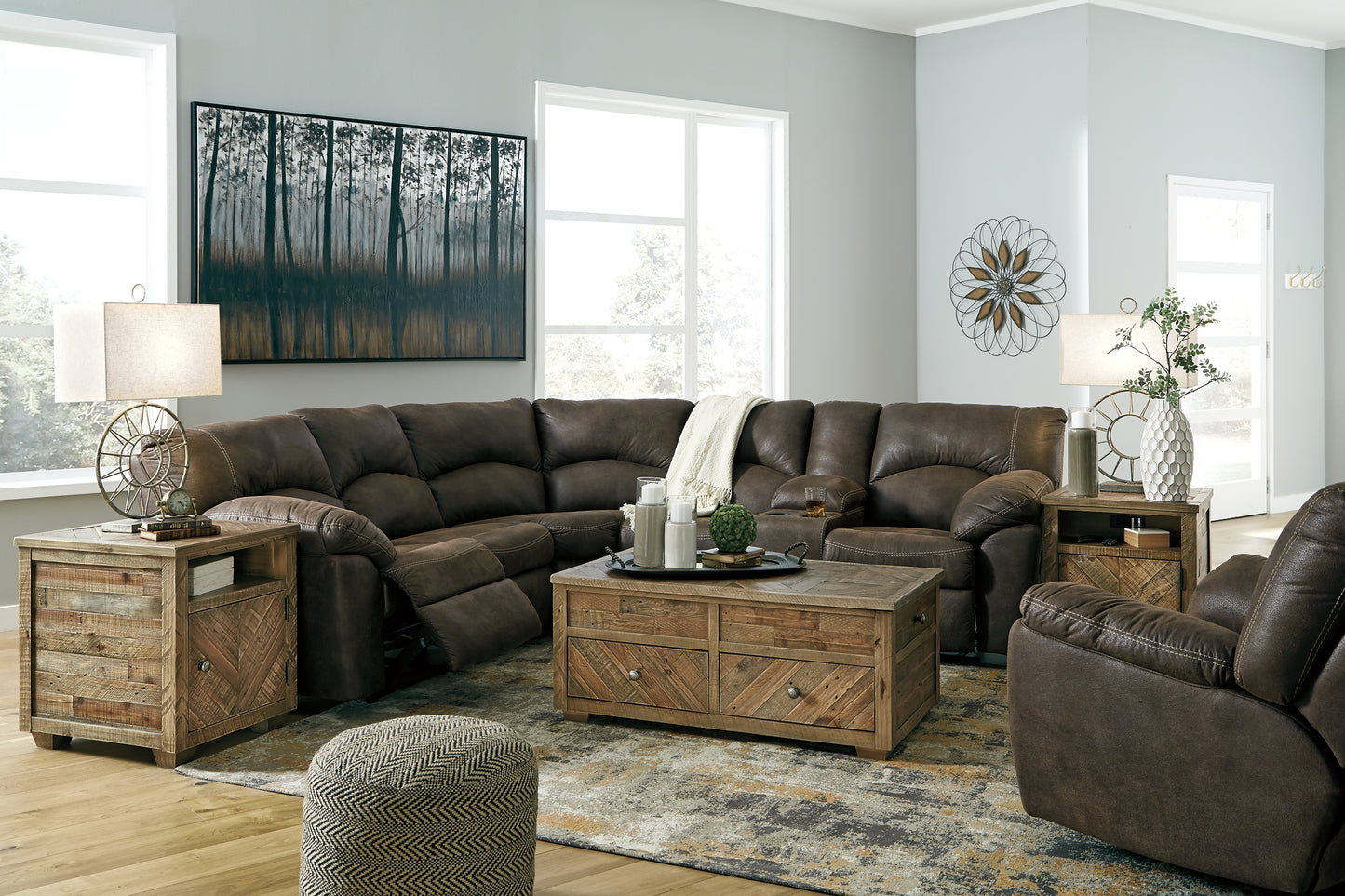 Tambo 2-Piece Sectional with Recliner