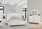 SLEIGH BED W/ STORAGE FOOTBOARD