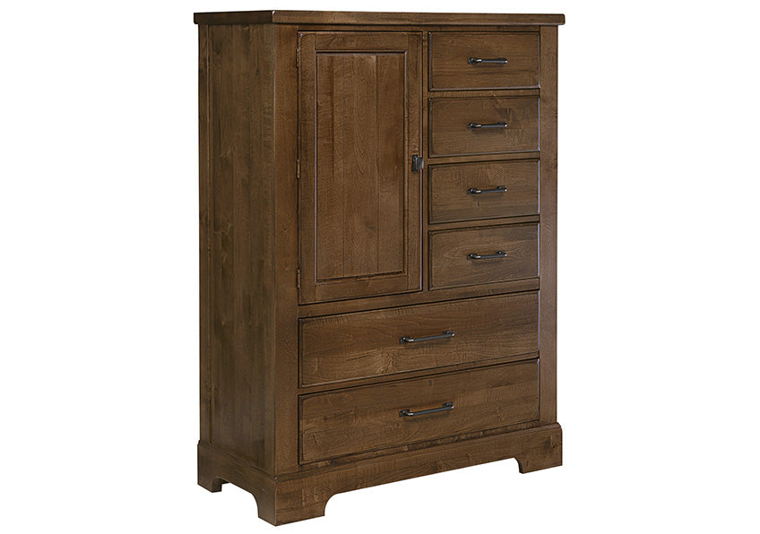 STANDING CHEST - 6 DRAWERS WITH 1 DOOR