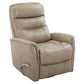 GEMINI - LINEN MANUAL SWIVEL GLIDER RECLINER