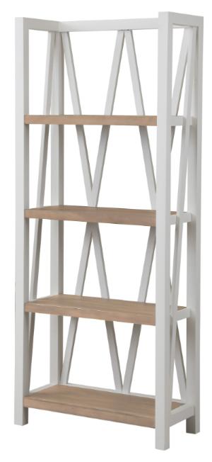 AMERICANA MODERN - COTTON ETAGERE BOOKCASE