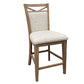 AMERICANA MODERN DINING COUNTER CHAIR UPHOLSTERED (2/CTN SOLD IN PAIRS)