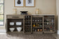 PURE MODERN DINING MULTI-FUNCTIONAL SERVER W/BAR CABINET