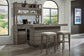 PURE MODERN DINING BAR COMPLETE 78 IN.