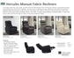 HERCULES - OYSTER MANUAL SWIVEL GLIDER RECLINER