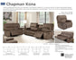 CHAPMAN - KONA MANUAL LOVESEAT