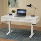 BOCA 57 IN. POWER LIFT DESK (FROM 29 IN. TO 55 IN.) (BOC#257T AND LIFT#200WHT)