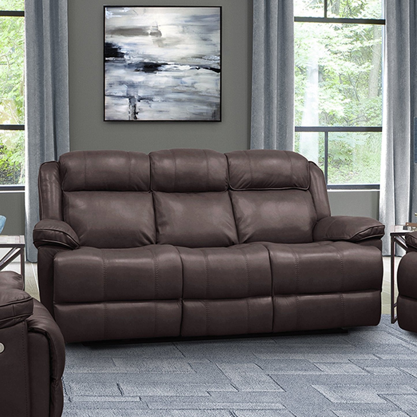 ECLIPSE - FLORENCE BROWN POWER SOFA