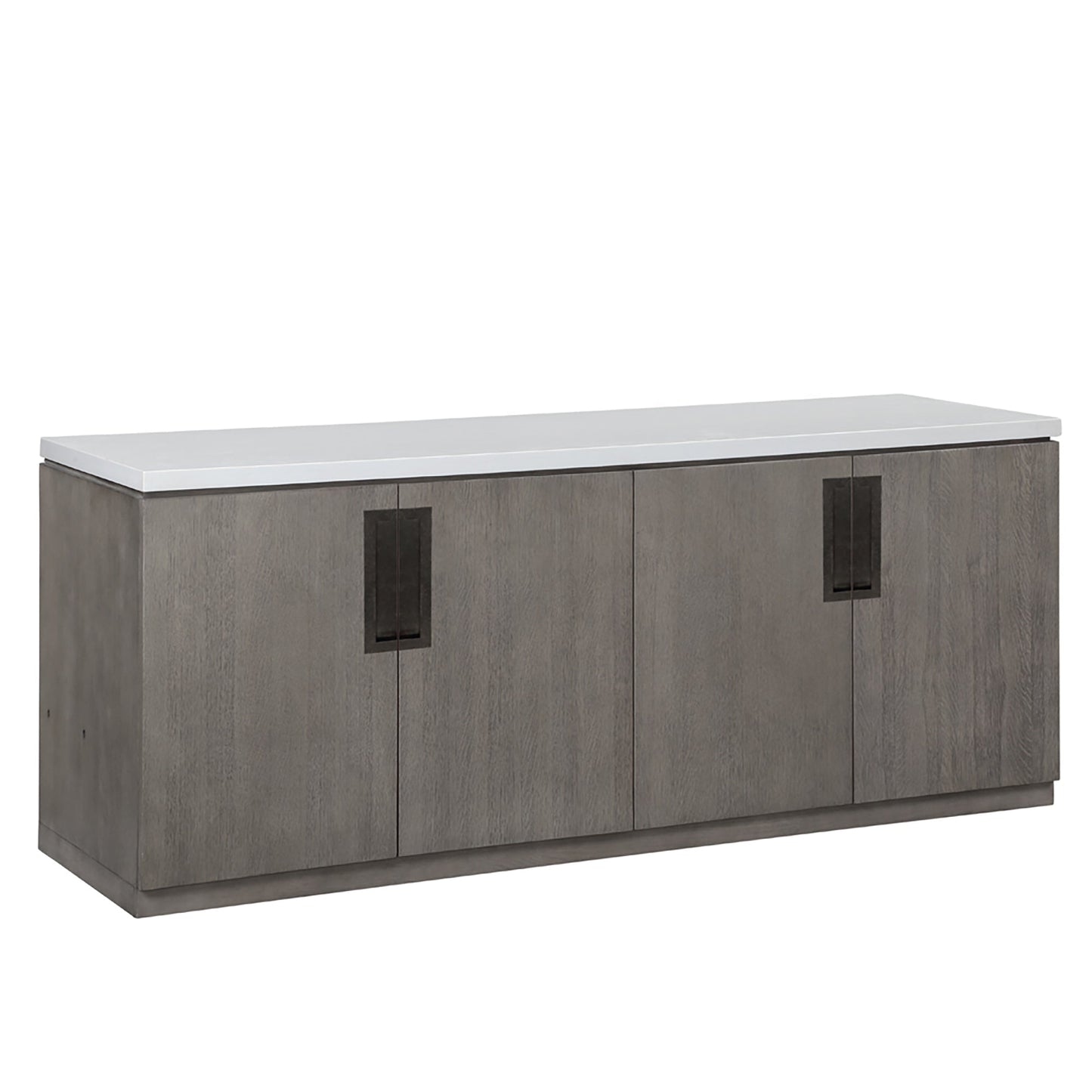 PURE MODERN CREDENZA WITH QUARTZ TOP