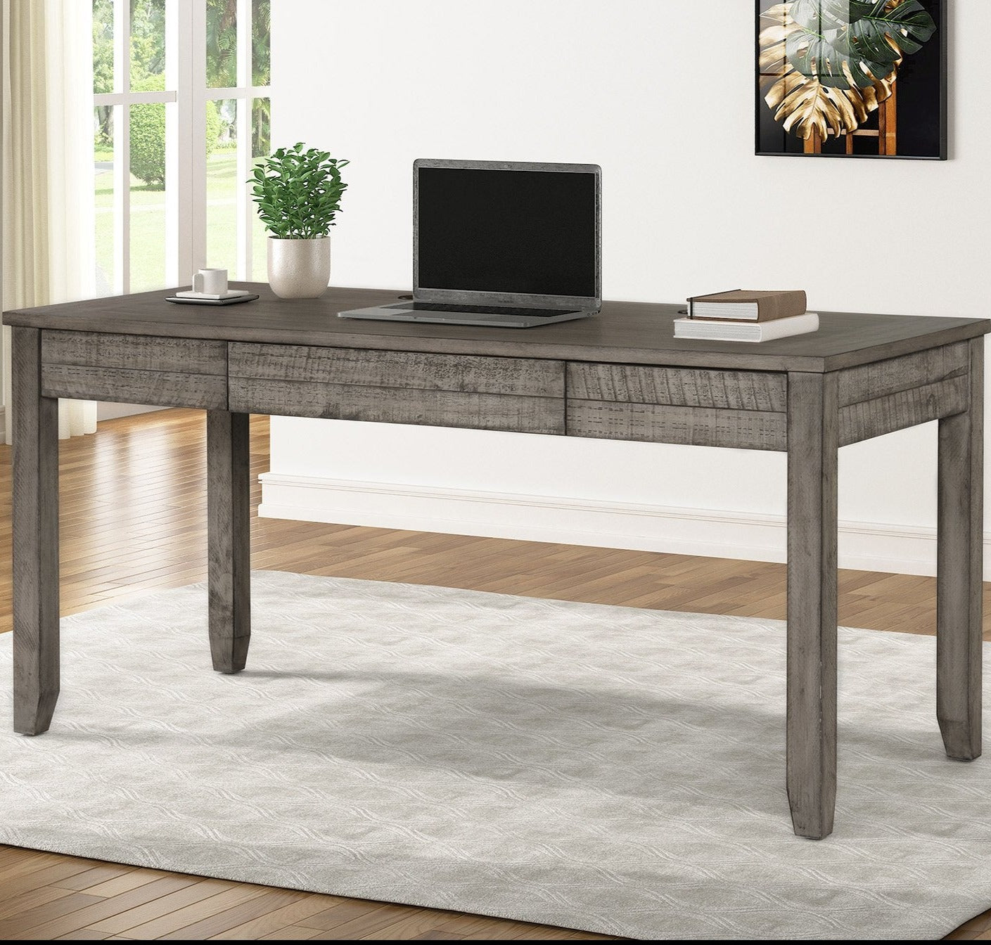 TEMPE - GREY STONE 65 IN. WRITING DESK