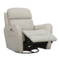 QUEST - UPGRADE MUSLIN SWIVEL GLIDER CORDLESS RECLINER - POWERED BY FREEMOTION