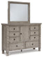 Harrastone Dresser and Mirror