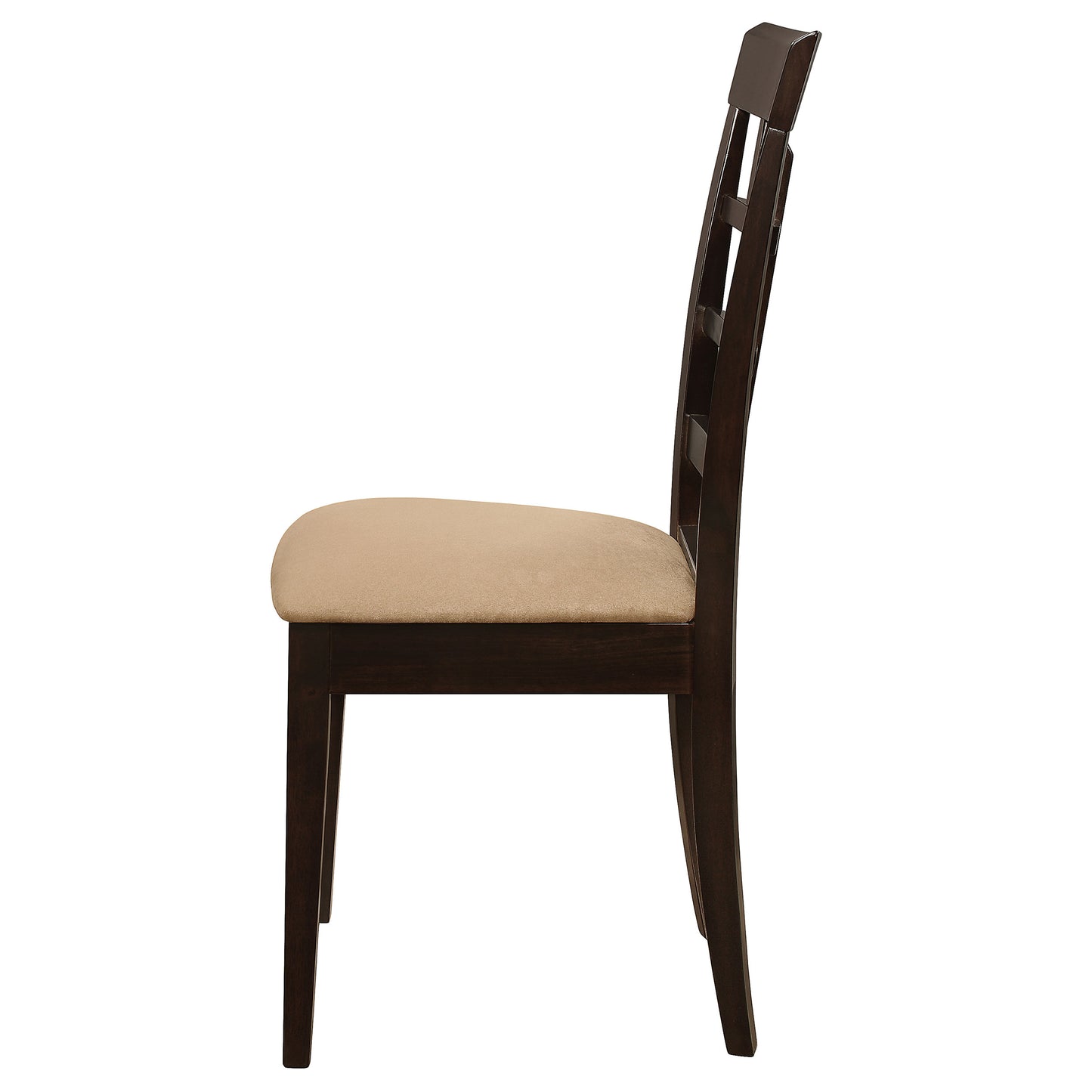 Gabriel Lattice Back Dining Side Chair Cappuccino (Set of 2)