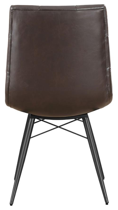 Aiken Upholstered Dining Side Chair Brown (Set of 4)