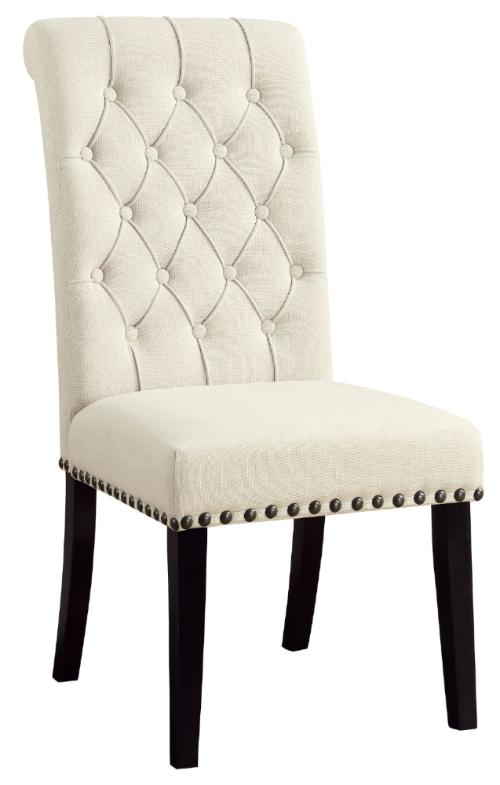 Alana Tufted Back Upholstered Side Chairs Beige (Set of 2)