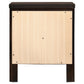 Carlton 2-drawer Nightstand Cappuccino