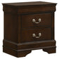 Louis Philippe 5-piece Queen Bedroom Set Cappuccino