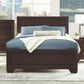 Kauffman Wood Queen Panel Bed Dark Cocoa