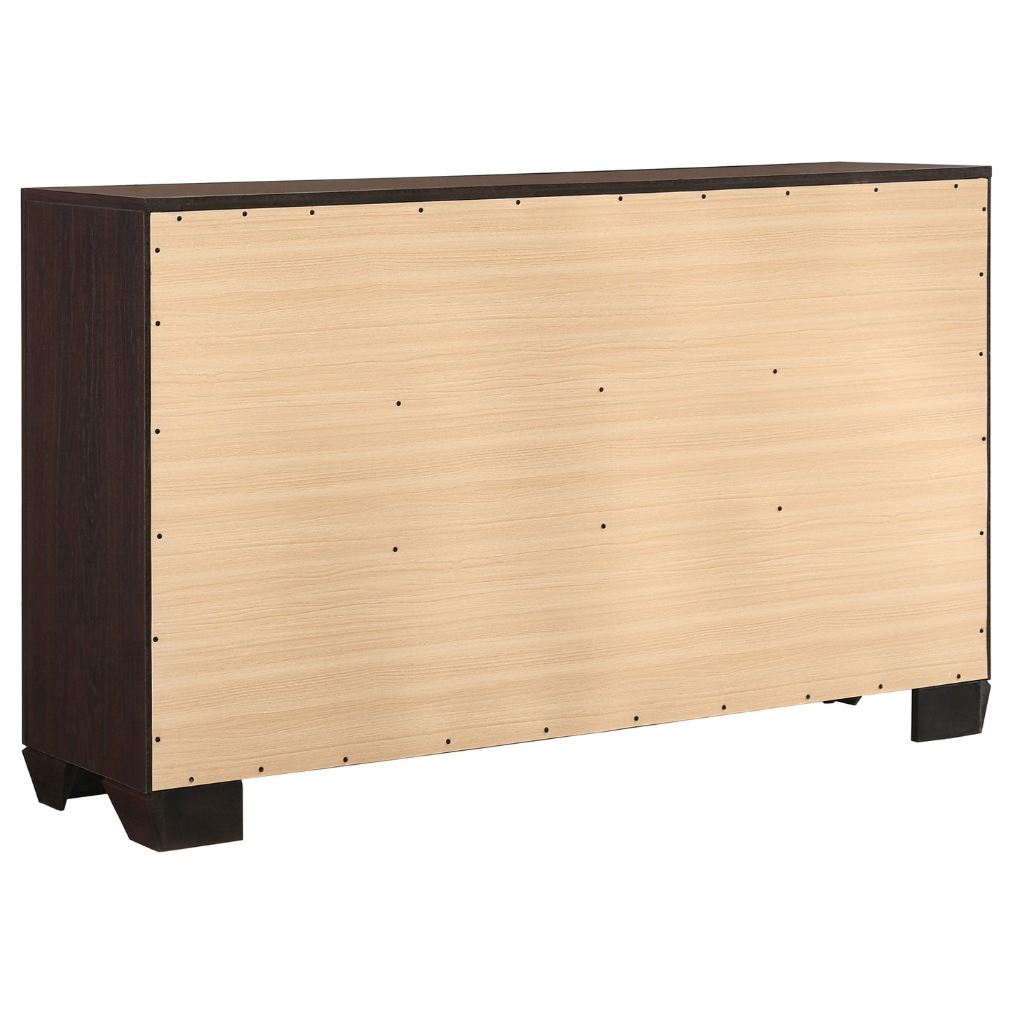 Kauffman 6-drawer Dresser Dark Cocoa