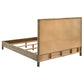 Zyla Wood Eastern King Panel Bed Kubu Grey