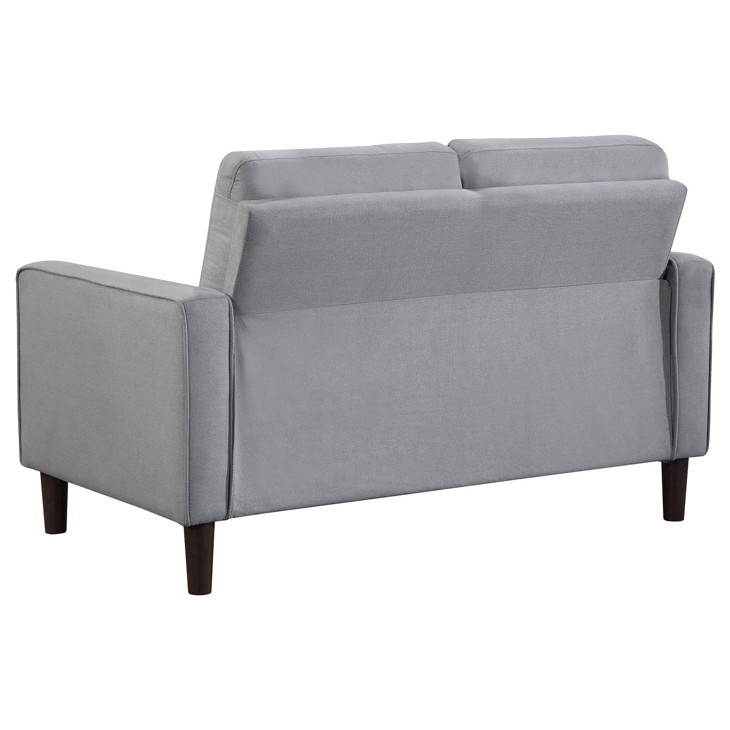 Bowen 3-piece Upholstered Track Arm Tufted Sofa Set Grey