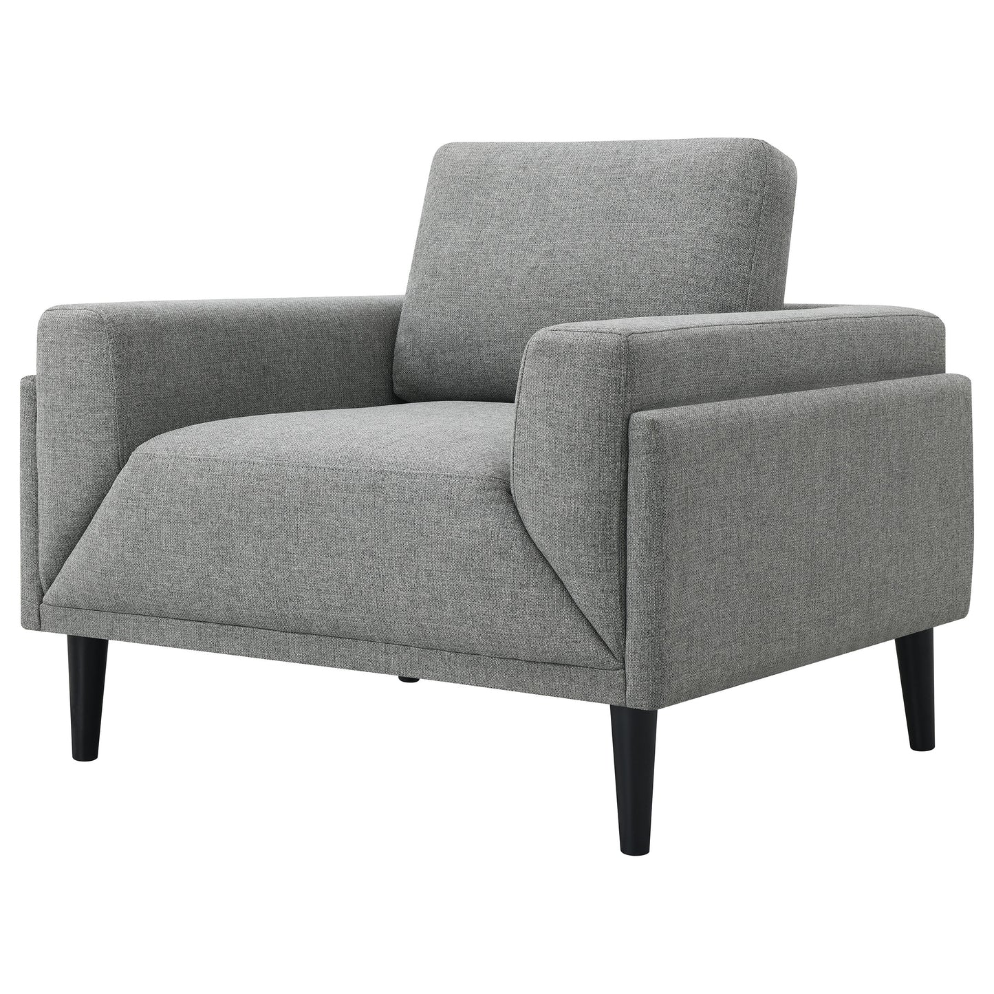 Rilynn Upholstered Track Arm Accent Chair Grey