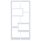 Theo 10-shelf Bookcase White