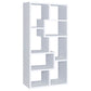 Theo 10-shelf Bookcase White