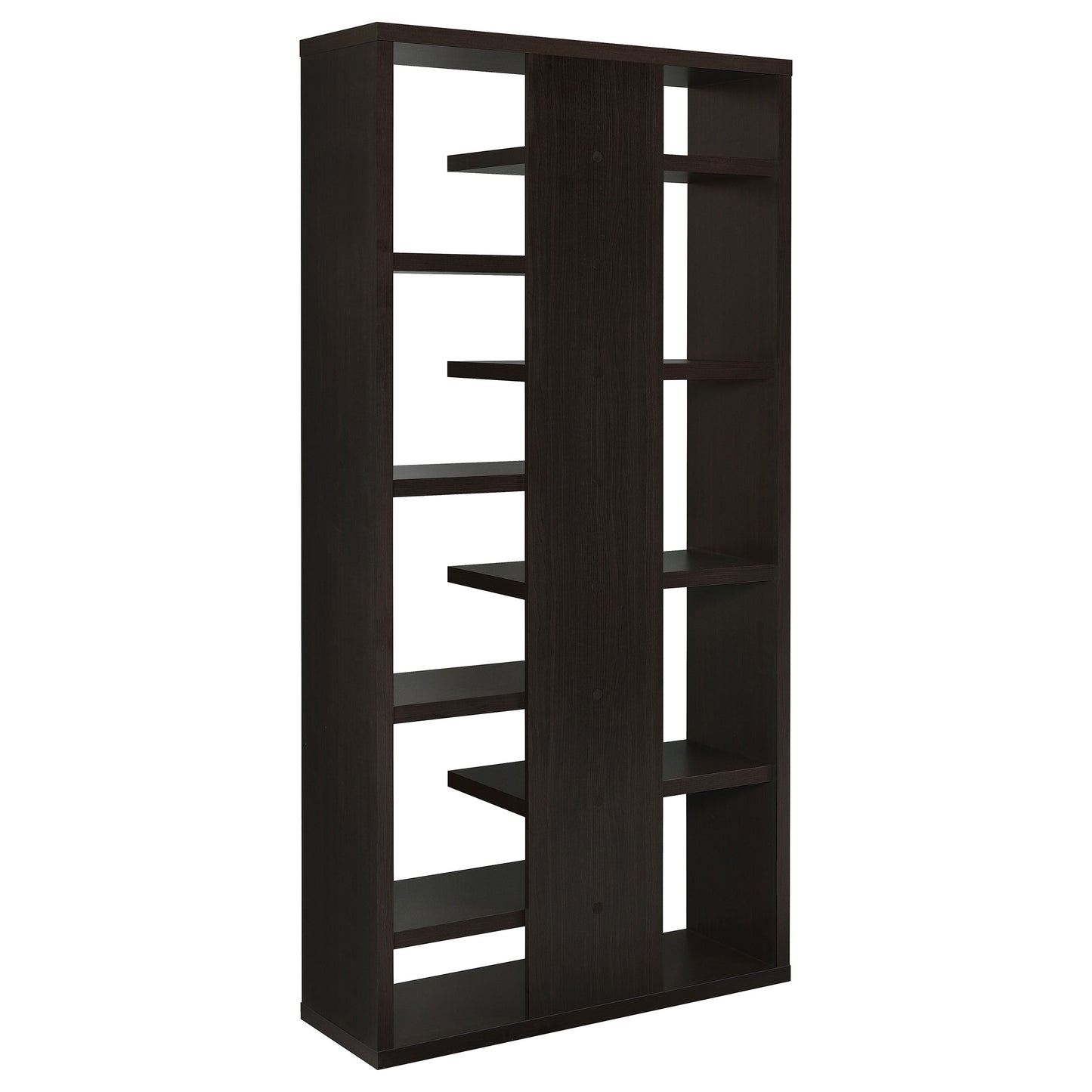 Altmark 71-inch 8-shelf Open Bookcase Cappuccino