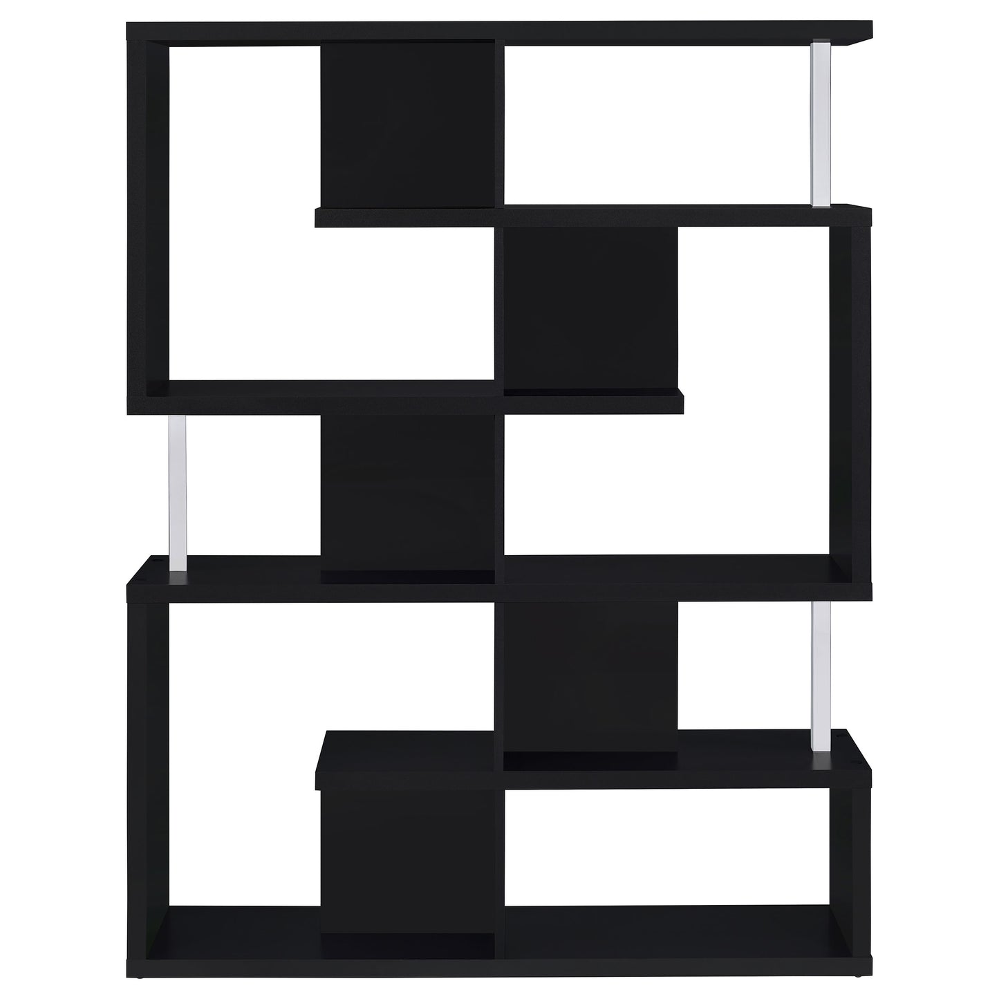 Hoover 63-inch 5-shelf Bookshelf Black