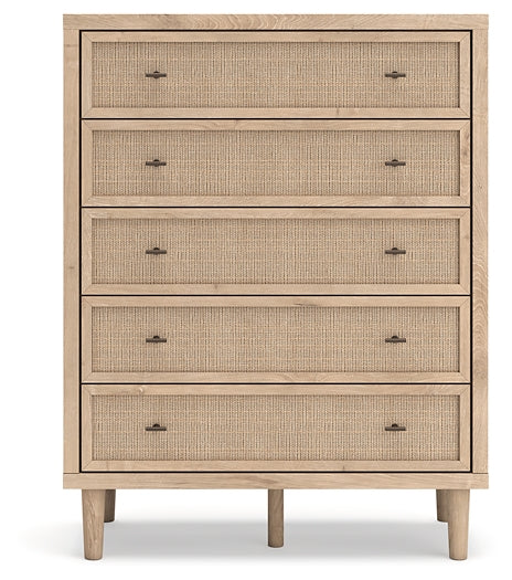 Cielden Five Drawer Wide Chest