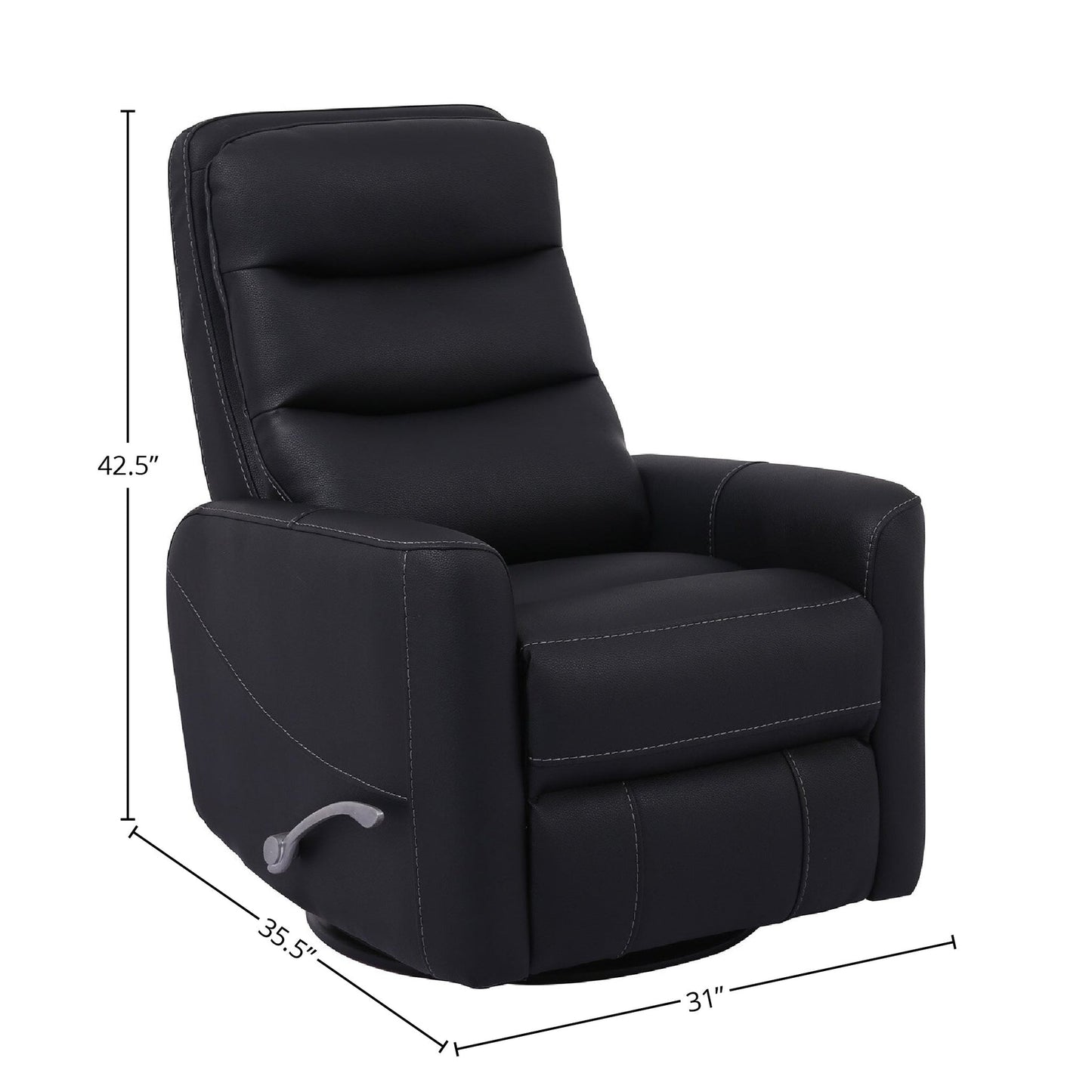 Hercules Manual Swivel Glider Recliner