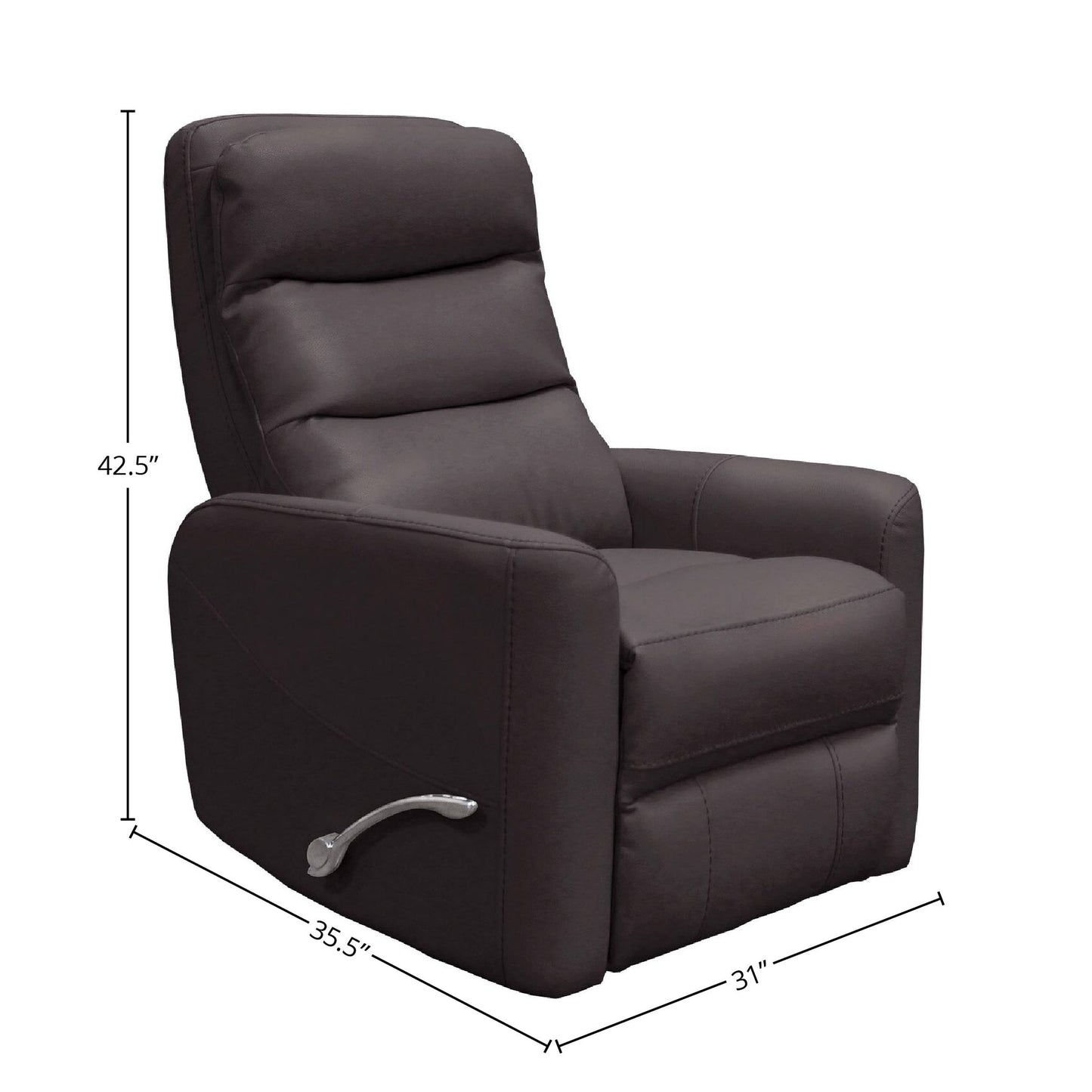 Hercules Manual Swivel Glider Recliner