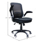 DC#301-BLK - DESK CHAIR FABRIC DESK CHAIR