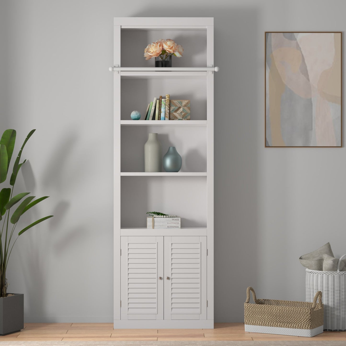 BOCA 32 IN. OPEN TOP BOOKCASE