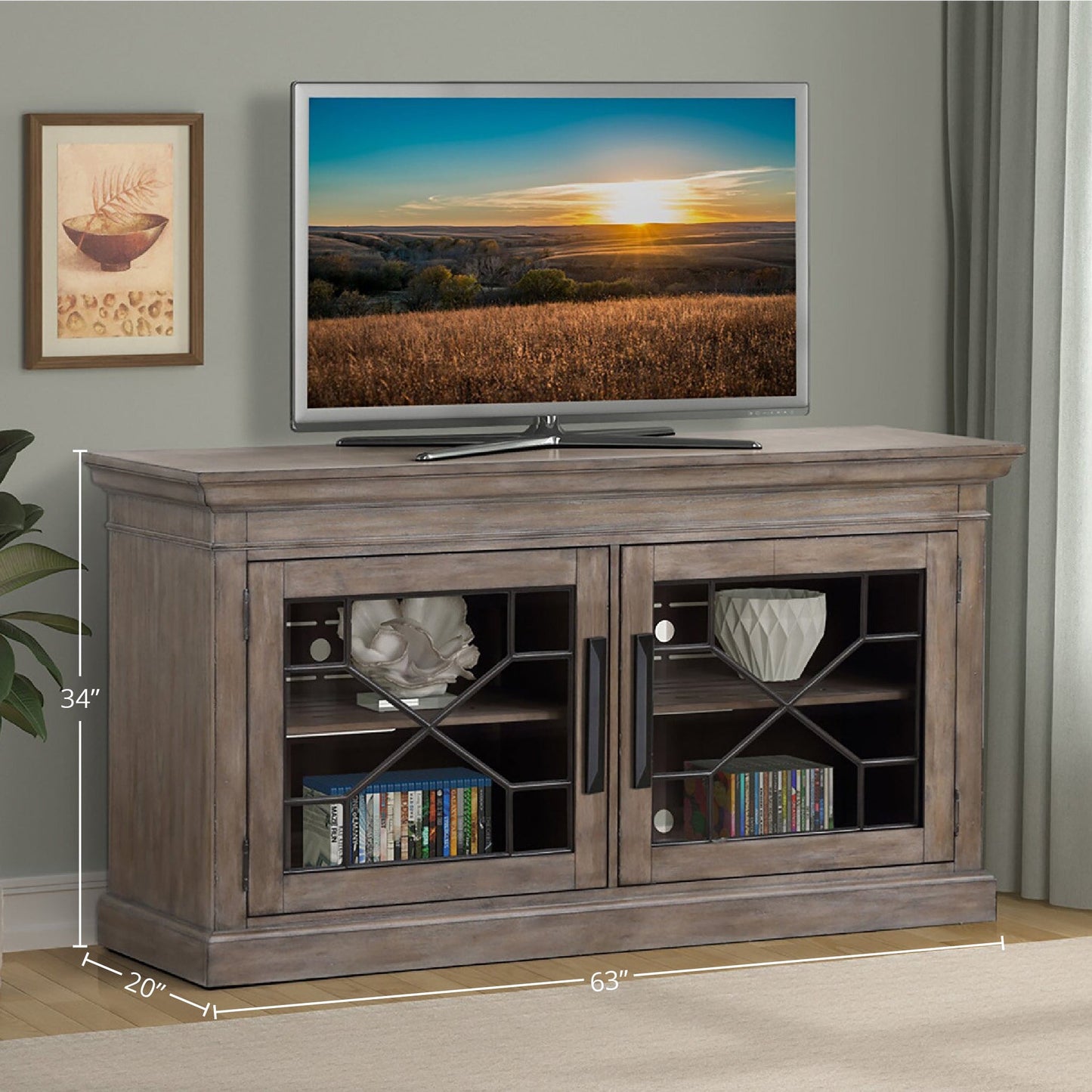 SUNDANCE - SANDSTONE 63 IN.TV CONSOLE