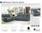 WHITMAN - VERONA AZURE - POWERED BY FREEMOTION POWER CORDLESS RECLINER